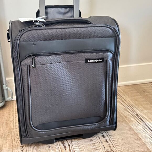 $499 SAMSONITE X-Tralight 3.0 17.5" Underseater carry-on Spinner Trolley Luggage - Picture 10 of 11